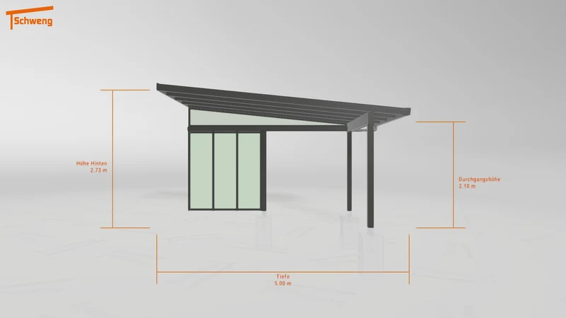 #DE Schweng Terrassenüberdachung S400 (ID bkpgwv)
