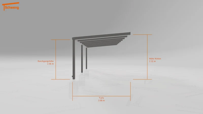 #DE Schweng Terrassenüberdachung S350 (ID x78nyg)