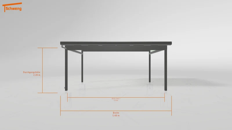 #DE Schweng Pultdachcarport S400 (ID v47r3q) #MTG