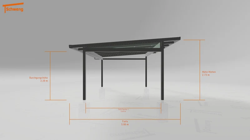 #DE Schweng Pultdachcarport S400 (ID v47r3q) #MTG