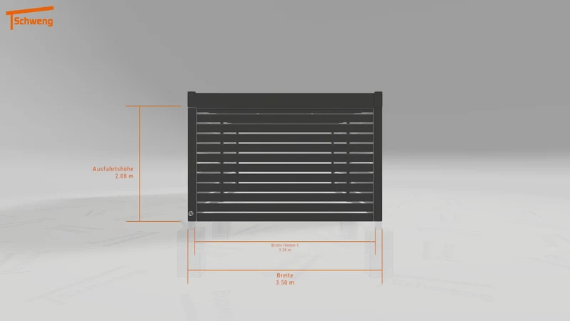 #AT Schweng Flachdachcarport C600 (ID zbwgq7)