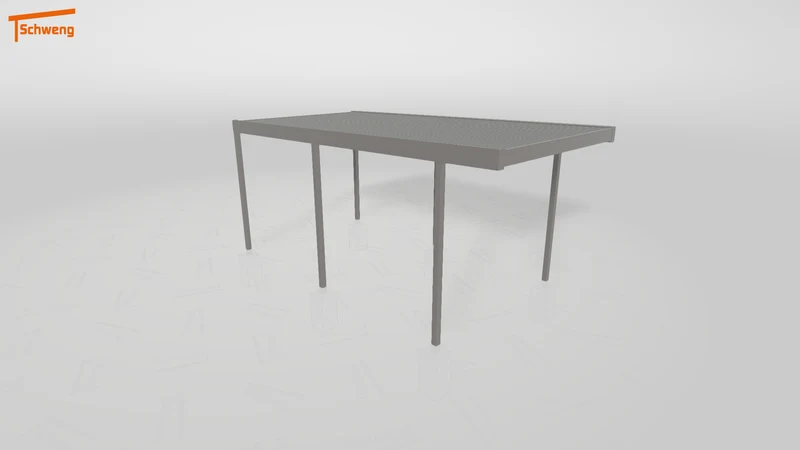 #AT Schweng Flachdachcarport C600+ (ID ygjjx4) #MTG
