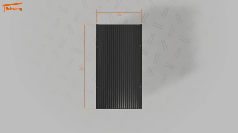 #DE Schweng Flachdachcarport C600 (ID zbwgn4) #MTG