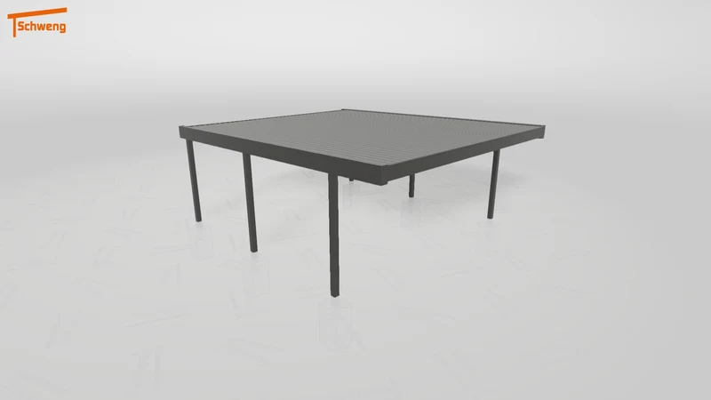 #DE Schweng Flachdachcarport C600 (ID g75gqr) #MTG