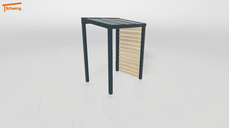 #DE Schweng Terrassenüberdachung S350 (ID 33jpqn)