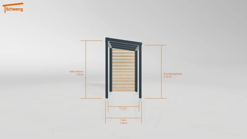 #DE Schweng Terrassenüberdachung S350 (ID 33jpqn)