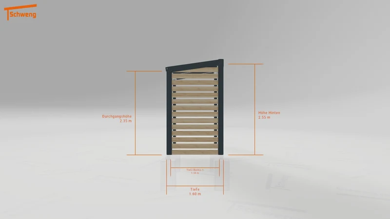 #DE Schweng Terrassenüberdachung S350 (ID 33jpqn)