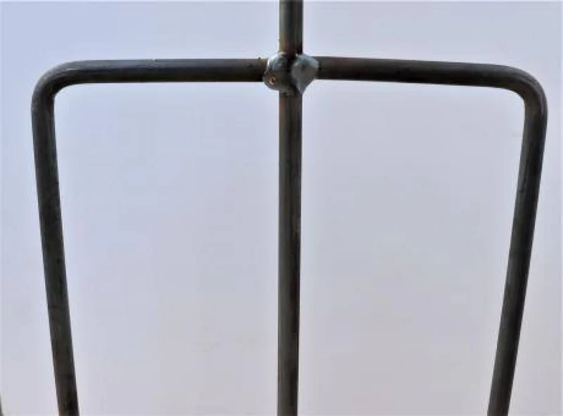 Bischofstab mit Knoten | mit Holz im SET 5-tlg. Holzstangen 150 cm, Knotenstab 170 cm