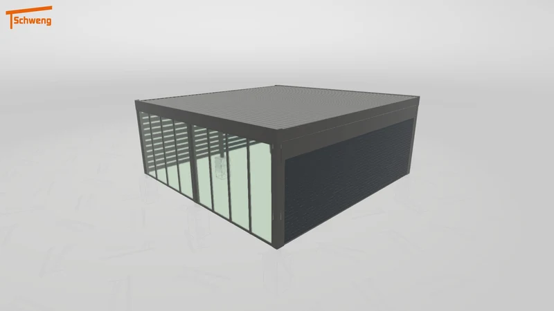 #DE Schweng Flachdachcarport C600+ (ID 2q8gww) #MTG