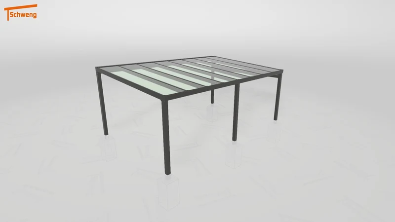 #DE Schweng Terrassenüberdachung S400 (ID g75bmb)