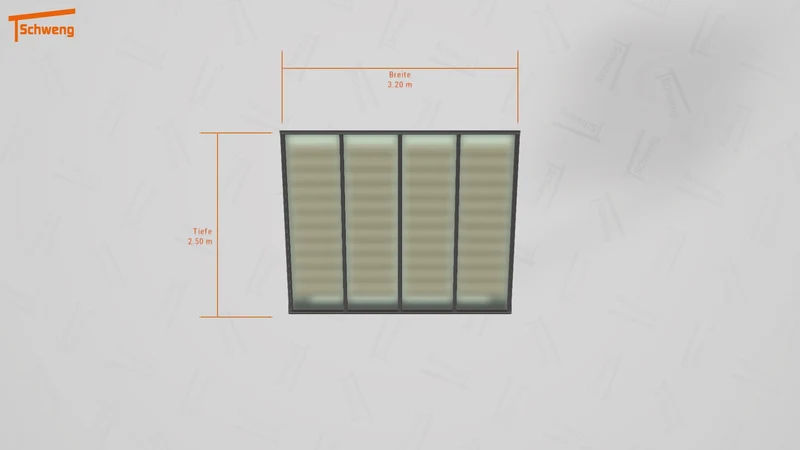 #DE Schweng Terrassenüberdachung S350 (ID 42wg72)
