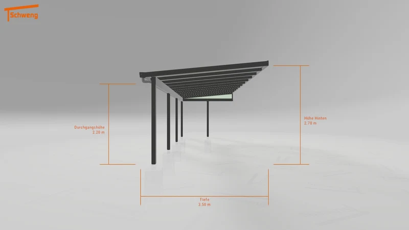 #DE Schweng Terrassenüberdachung S400 (ID zbwkww)