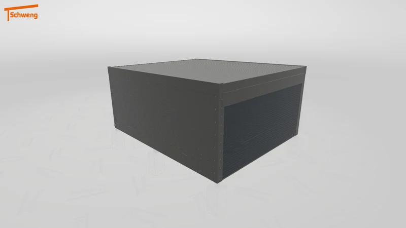 #DE Schweng Flachdachcarport C600+ (ID 5mzg98) #MTG