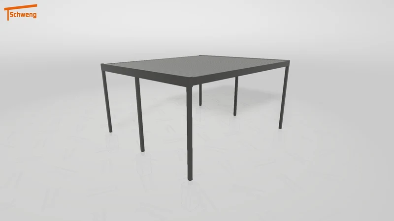 #DE Schweng Flachdachcarport C600 (ID dvnwzr)