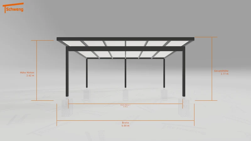 #DE Schweng Pultdachcarport S400 (ID g75gmr) #MTG