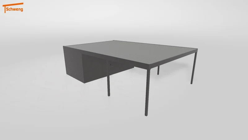 #DE Schweng Flachdachcarport C600+ (ID x78kbj) #MTG