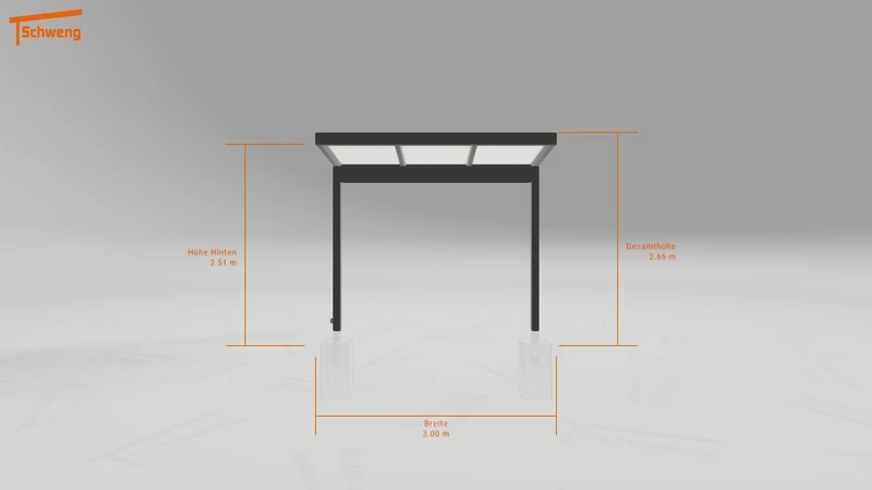 #DE Schweng Terrassenüberdachung S350 (ID mj2qn3)