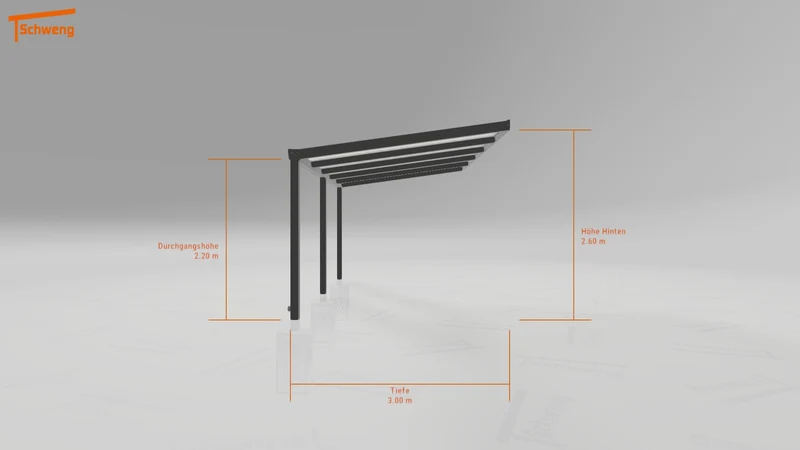 #DE Schweng Terrassenüberdachung S400 (ID zbw4z4)
