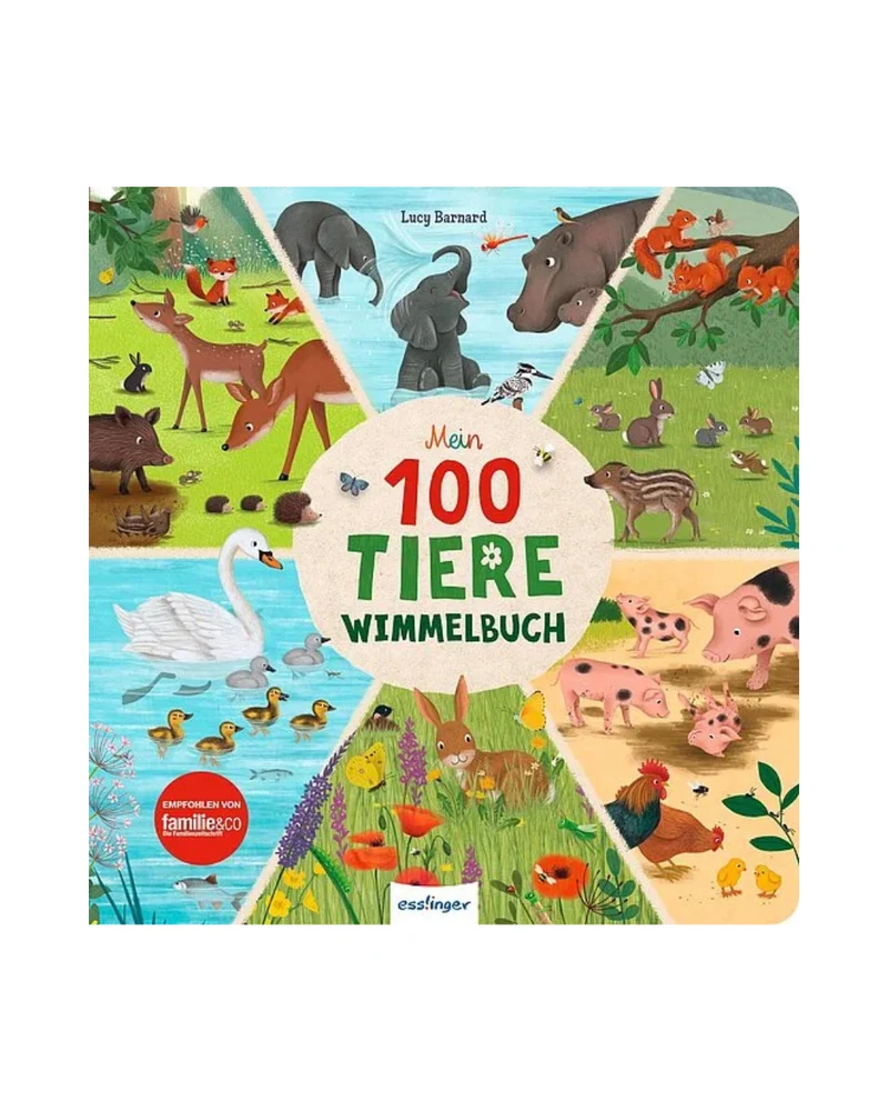 Mein 100 Tiere-Wimmelbuch | Ab 24 Monaten