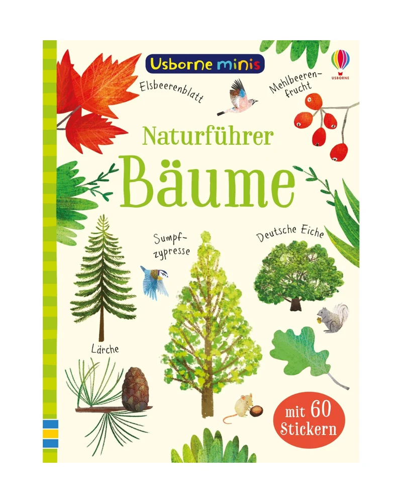 Usborne Minis | Naturführer Bäume mit 60 Stickern