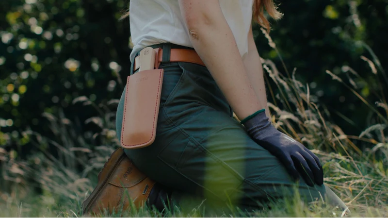 Niwaki | 'Saw Holster' hochwertigen Lederschutzhülle Klappsäge 26.5 × 8.4 cm