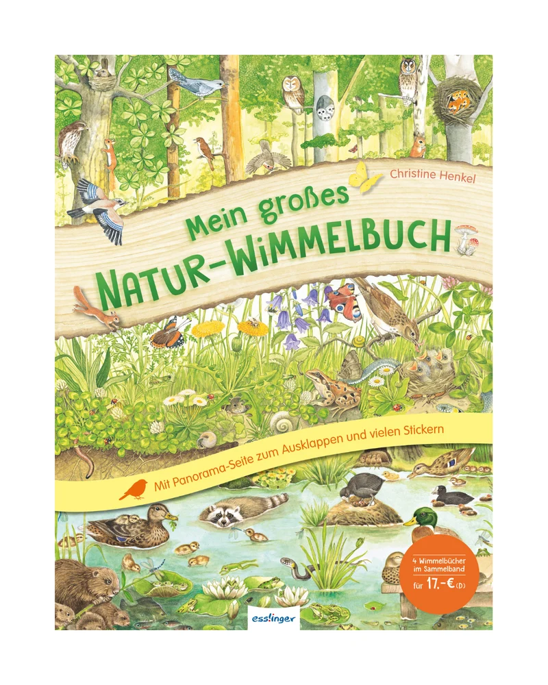 Mein großes Natur-Wimmelbuch | Ab 3 Jahren
