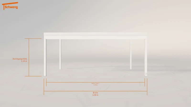 #AT Schweng Pultdachcarport S400 (ID 339p9q)