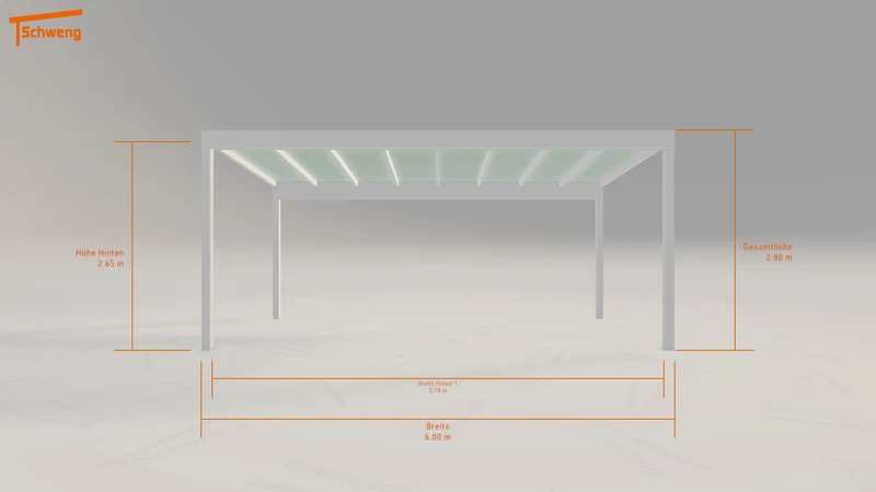 #AT Schweng Pultdachcarport S400 (ID 339p9q)