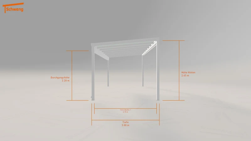 #AT Schweng Pultdachcarport S400 (ID 339p9q)