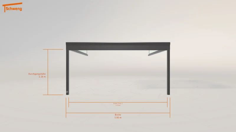 #DE Schweng Terrassenüberdachung S400 (ID x7q5dg)