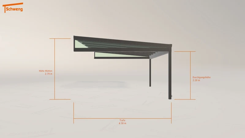 #DE Schweng Terrassenüberdachung S400 (ID x7q5dg)