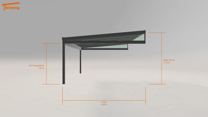 #DE Schweng Terrassenüberdachung S400 (ID x7q5dg)