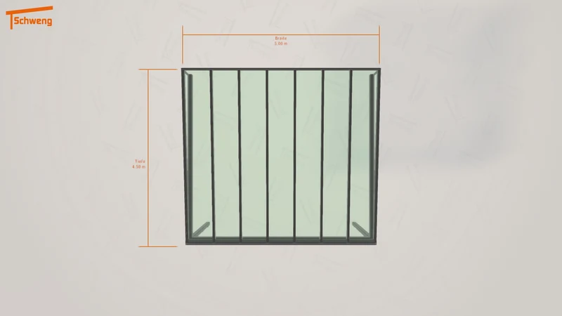 #DE Schweng Terrassenüberdachung S400 (ID x7q5dg)