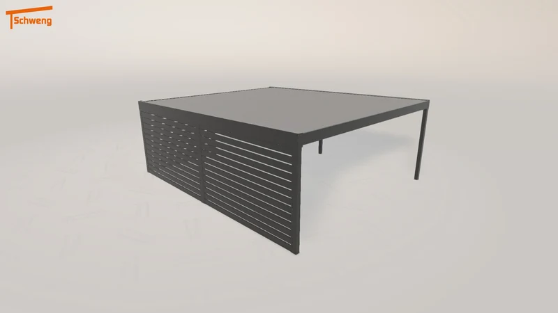 #DE Schweng Flachdachcarport C600 (ID x7xyrj) #MTG