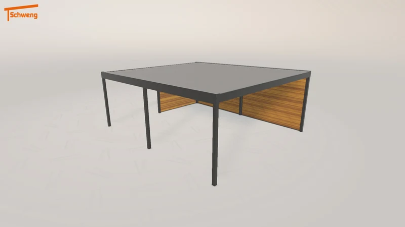 #DE Schweng Flachdachcarport C600 (ID zbj7q4) #MTG