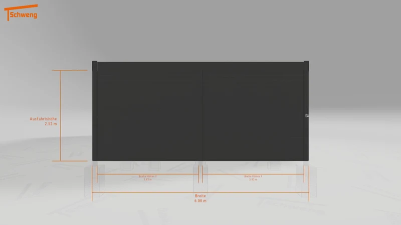 #DE Schweng Flachdachcarport C600 (ID rjnzrm) #MTG