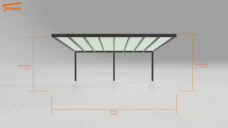 #DE Schweng Terrassenüberdachung S400 (ID 42wjjm)