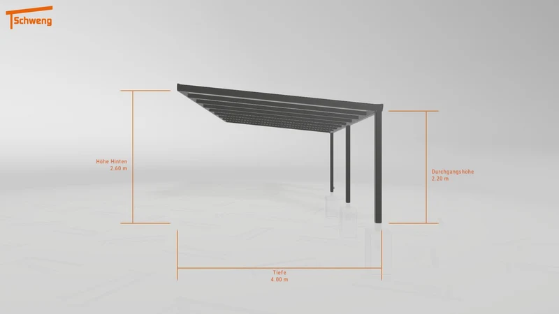 #DE Schweng Terrassenüberdachung S400 (ID 42wjjm)