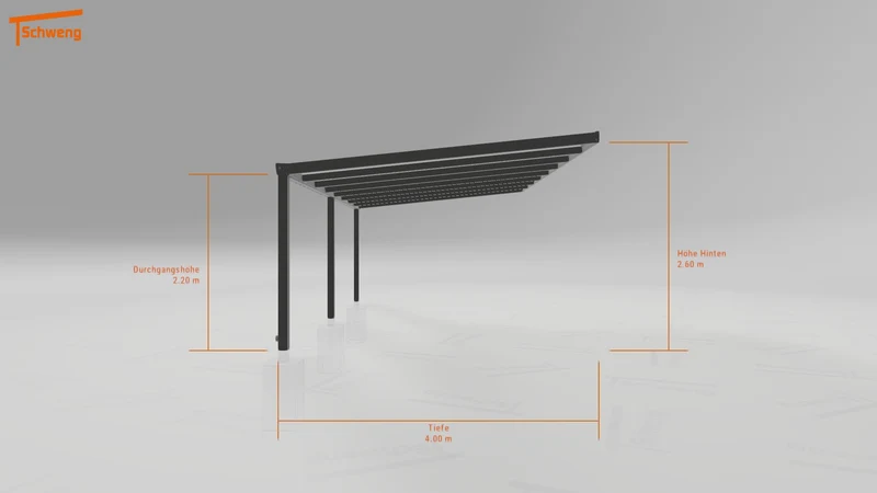 #DE Schweng Terrassenüberdachung S400 (ID 42wjjm)