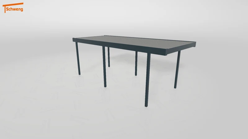 #DE Schweng Flachdachcarport C600 (ID 33jg4g)