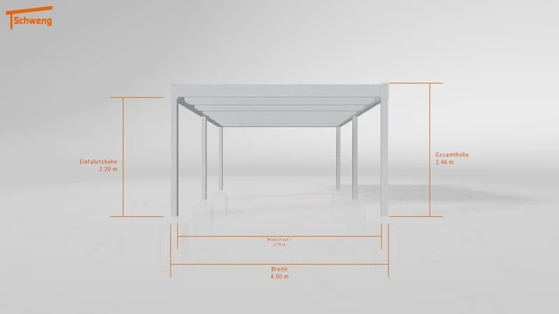 #DE Schweng Flachdachcarport C600 (ID bkp8v2) #MTG
