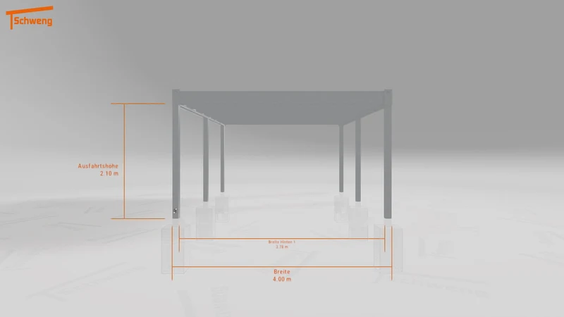 #DE Schweng Flachdachcarport C600 (ID bkp8v2) #MTG