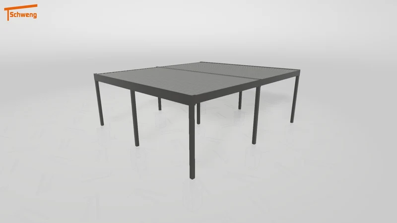#DE Schweng Flachdachcarport C600 (ID dvn8p3) #MTG