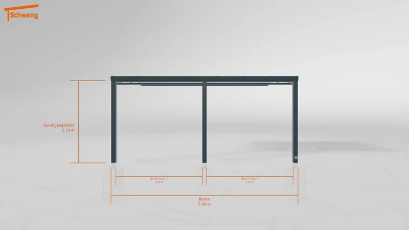 #DE Schweng Terrassenüberdachung S350 (ID qdvnrn)