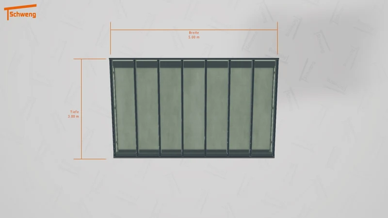#DE Schweng Terrassenüberdachung S350 (ID qdvnrn)