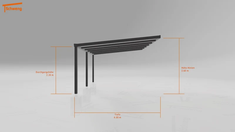 #AT Schweng Terrassenüberdachung S400 (ID w3xpk7)