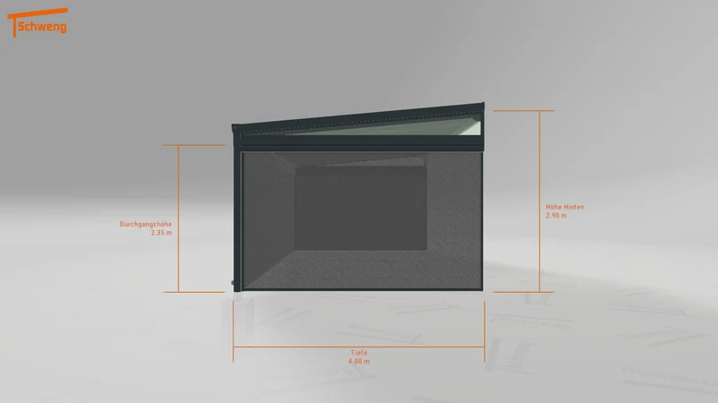 #DE Schweng Terrassenüberdachung S400 (ID x783g4)