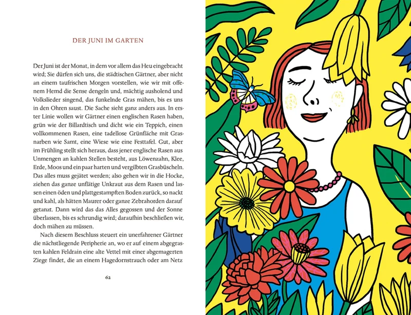 Das Jahr im Garten | Mit Humor und viel Charme von Karel Čapek