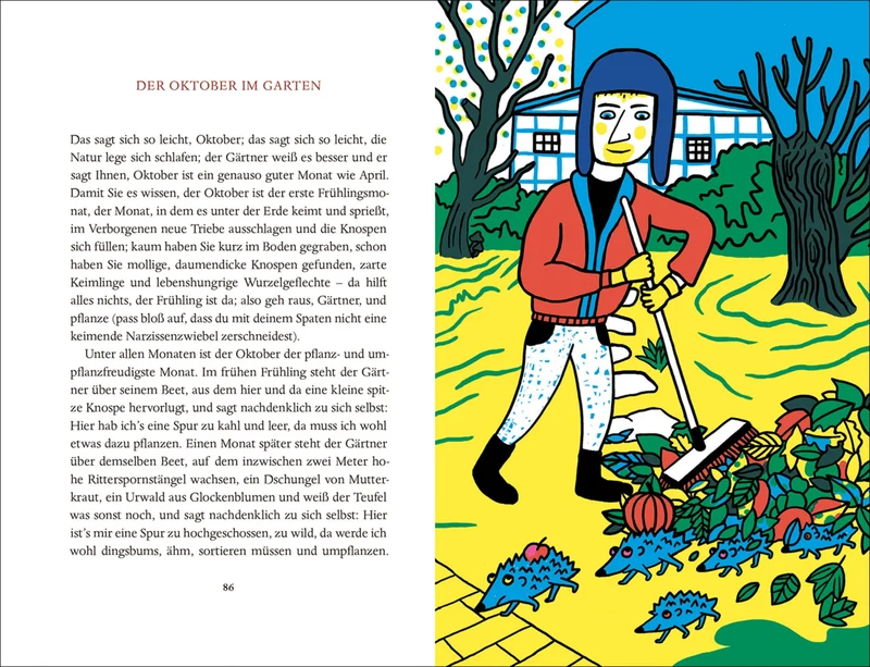 Das Jahr im Garten | Mit Humor und viel Charme von Karel Čapek