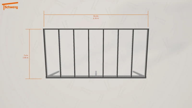 #DE Schweng Terrassenüberdachung S400 (ID 77x5yj)
